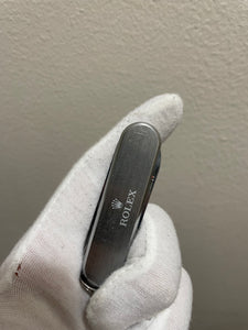 Rolex grey pocket knife