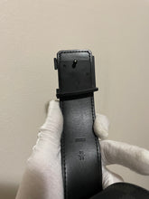 Load image into Gallery viewer, Louis Vuitton damier graphite initials belt sz 38 (fits 32-36)