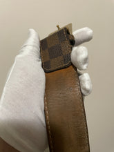 Load image into Gallery viewer, Louis Vuitton damier ebien inventeur belt sz 38 (fits 32-36)