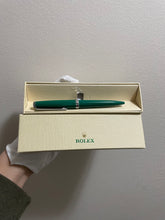 Load image into Gallery viewer, Brand new Rolex AD green pen #1 (damaged box insert) (bulk available)