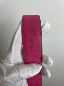 Louis Vuitton damier azure inventeur belt sz 40 (fits 34-38)