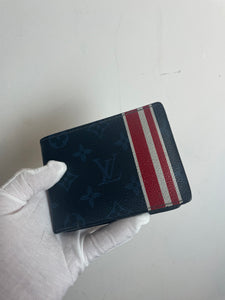 Louis Vuitton ocean blue monogram multiples wallet
