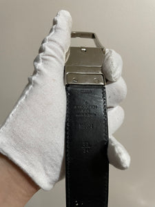 Louis Vuitton infini leather reversible belt sz 34 (fits 28-32)