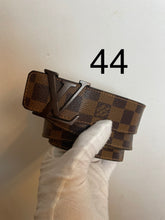 Load image into Gallery viewer, Louis Vuitton damier ebien initials belt sz 44 (fits 38-42)