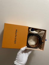 Load image into Gallery viewer, Louis Vuitton titanium belt sz 40 (fits 34-38)