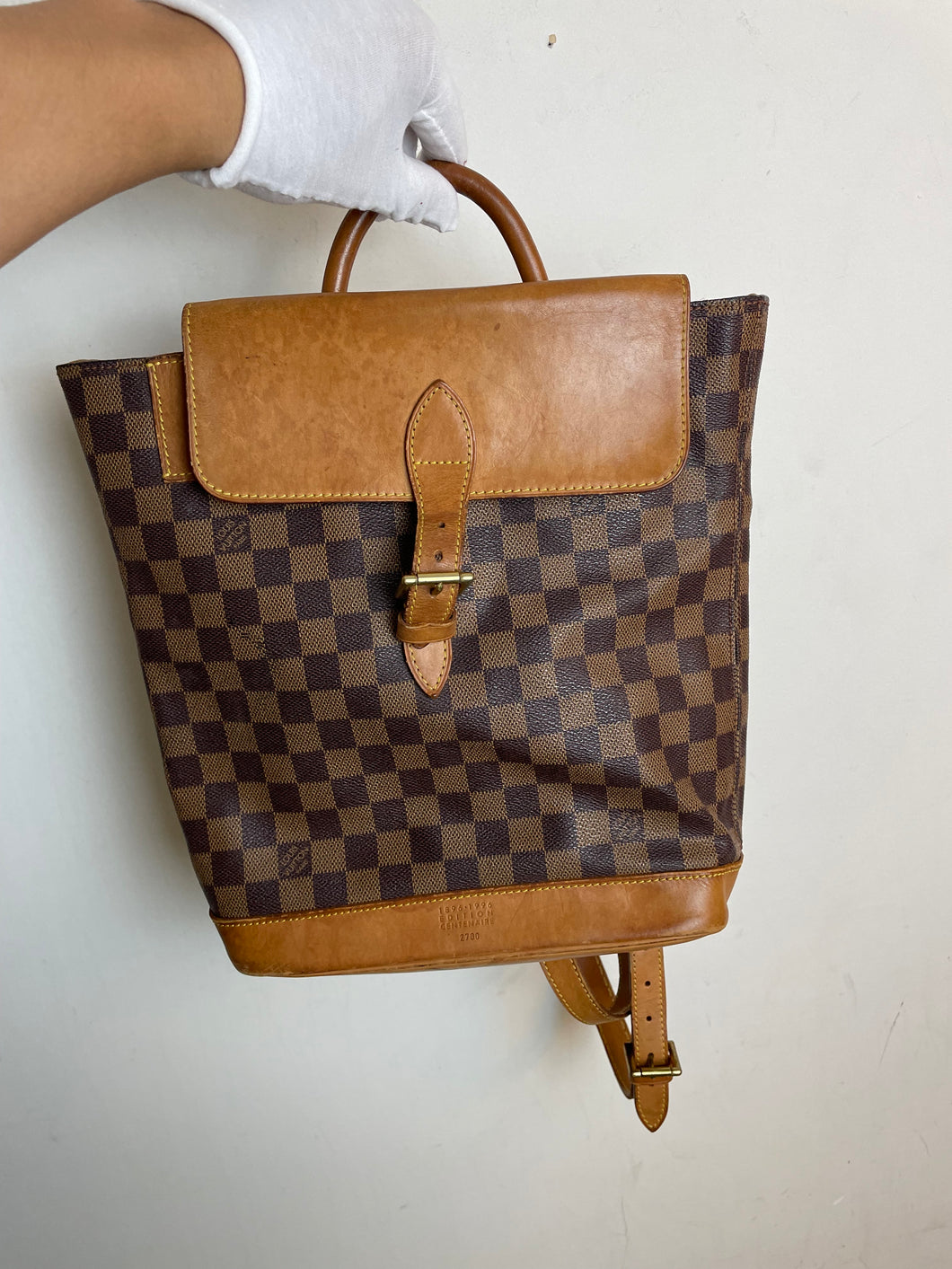 Louis Vuitton damier 1996 limited edition bag backpack