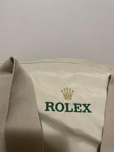 Rolex AD duffle bag cream medium