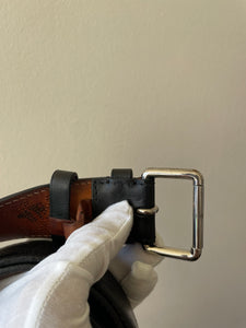 Louis Vuitton perforated monogram belt sz 40 (fits 34-38)