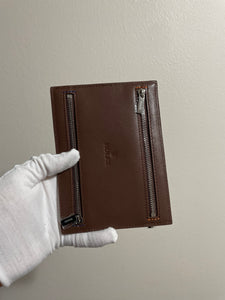 Brand new Rolex AD brown leather zipper pouch (bulk available)