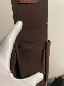 Brand new Rolex brown leather watch holder (bulk available)