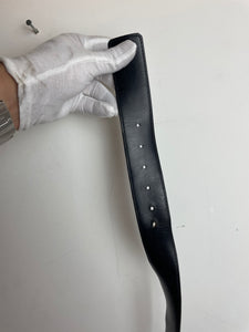 Louis Vuitton damier graphite initials belt sz 40 (fits 34-38) (sanded buckle)