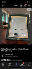 Load image into Gallery viewer, Rolex vintage 1980s store mirror