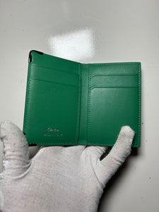 Cartier green CC pocket organizer card case New with box