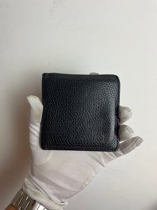 Louis Vuitton black taurillon leather black outline multiples wallet