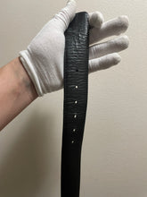 Load image into Gallery viewer, Louis Vuitton damier graphite initials belt sz 36 (fits 30-34)