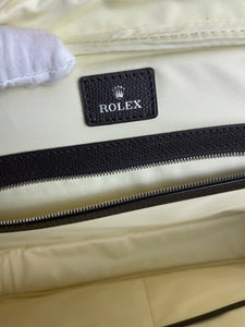 Rolex AD leather briefcase