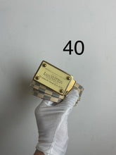 Load image into Gallery viewer, Louis Vuitton damier azure inventeur belt sz 40 (fits 34-38)