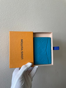 Louis Vuitton powder blue taurillon monogram PO (new style)