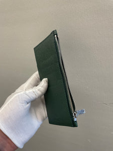 Brand new Rolex AD green zippy card holder wallet (1 available) (bulk available)