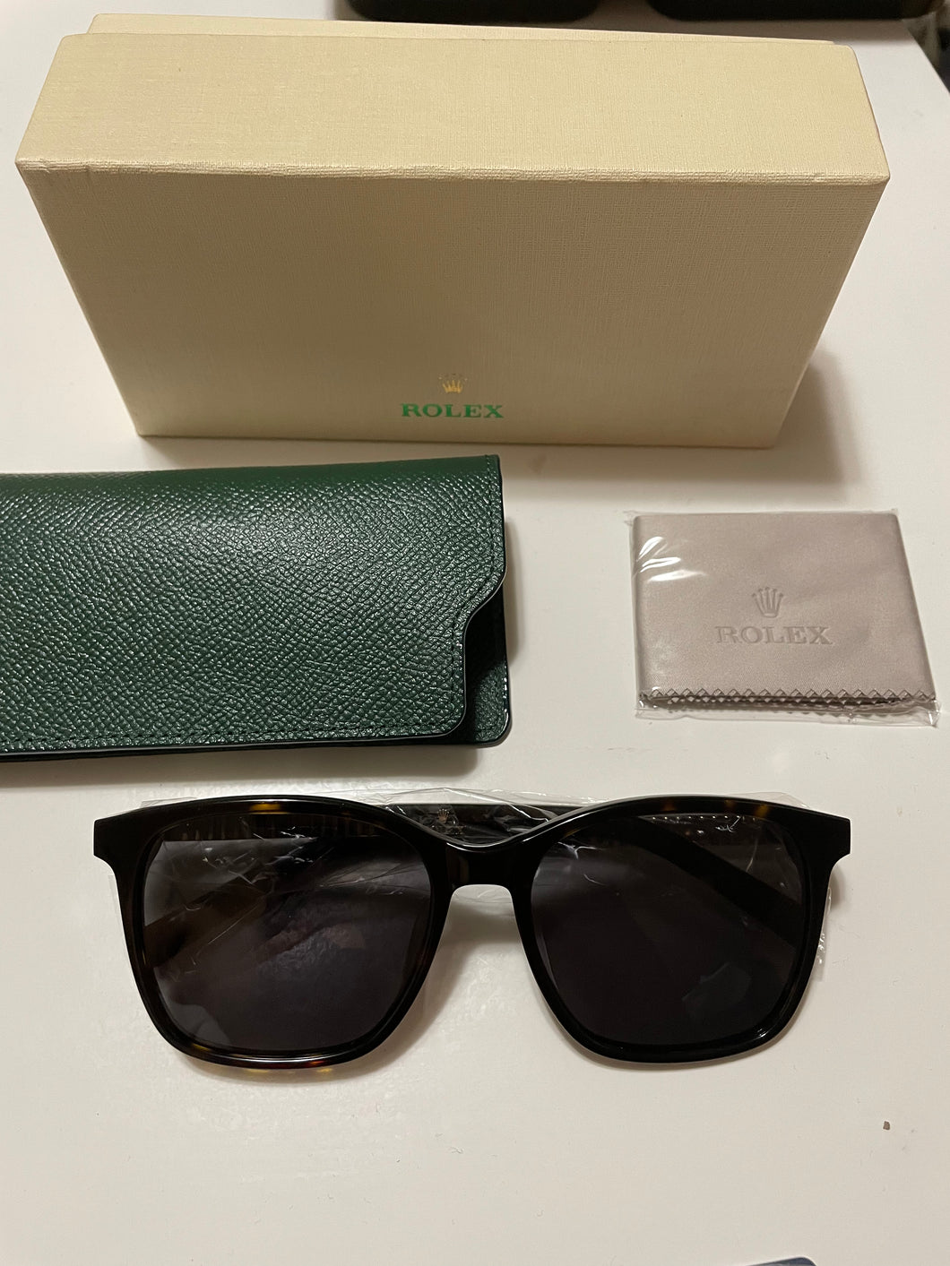 Brand new Rolex VIP novelty AD sunglasses with box and case