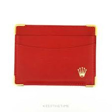 Load image into Gallery viewer, Rolex Red Card holder (Bulk Available)