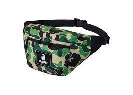 Bape magazine fanny pack green bag (bulk available)