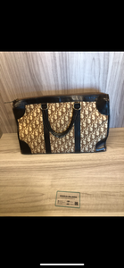 Dior trotter Boston bag sz 35