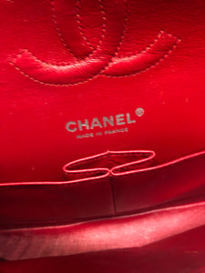 Chanel patant leather medium classic double flap bag