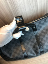 Load image into Gallery viewer, Louis Vuitton damier graphite keepall 45 duffle bag