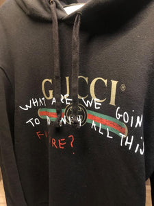 Gucci coco captain hoodie sz L