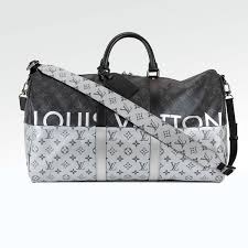 Louis Vuitton Eclipse Kim Jones Split Keepall duffle bag